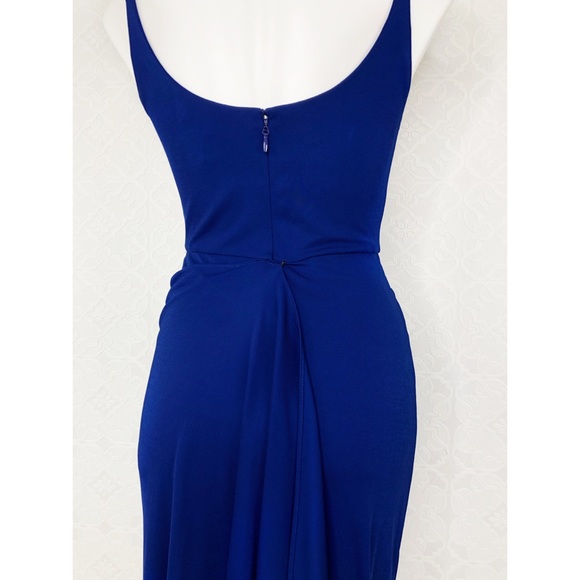 💜BCBGMAXAZRIA Royal Blue Cocktail Dress NWOT - Picture 6 of 8